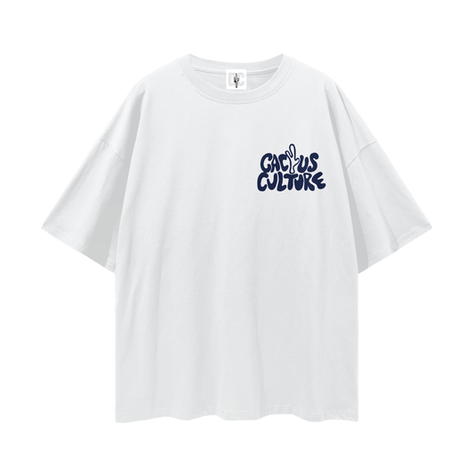 White Cactus Culture Tee