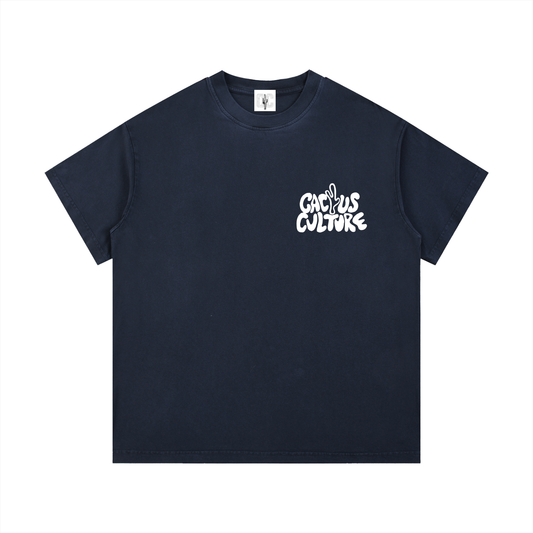 Oversized Navy Cactus Culture Tee