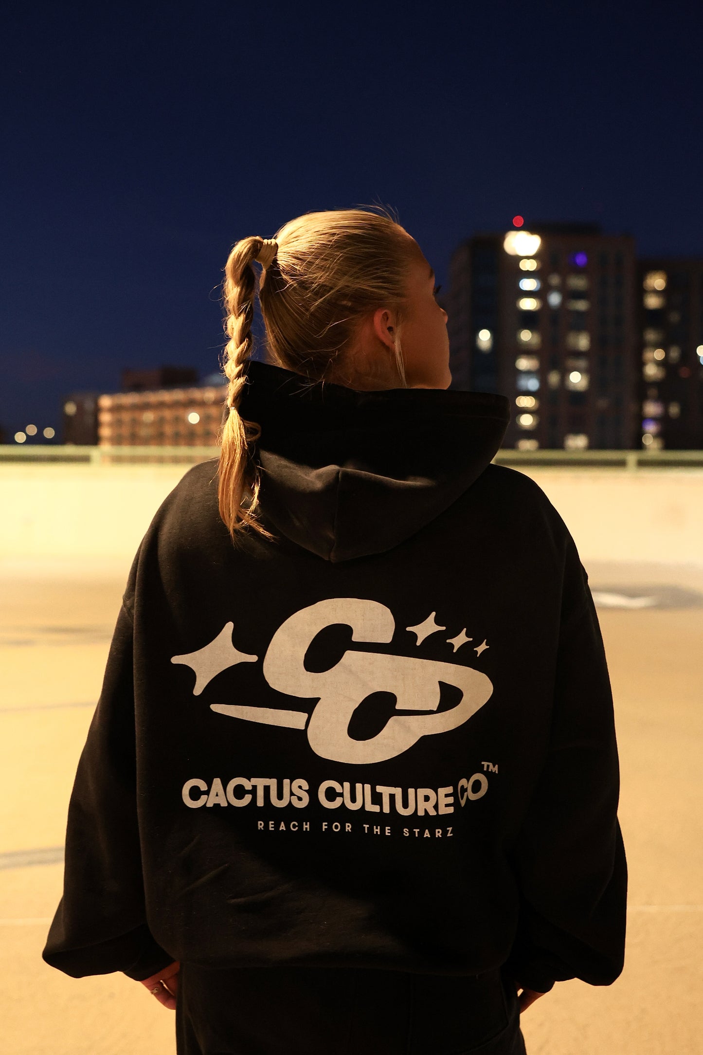 Oversized Reach For The Starz Hoodie