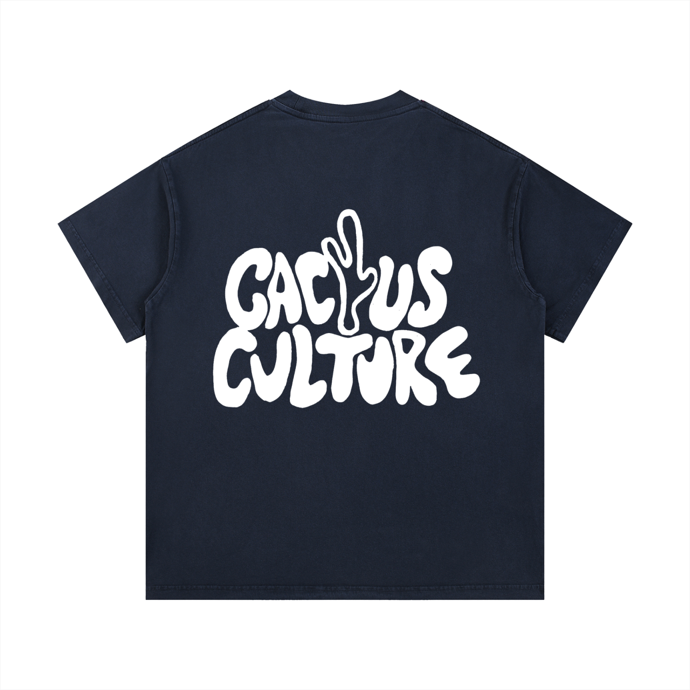 Oversized Navy Cactus Culture Tee