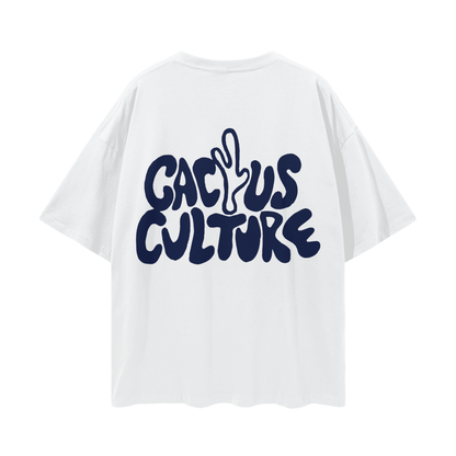 White Cactus Culture Tee