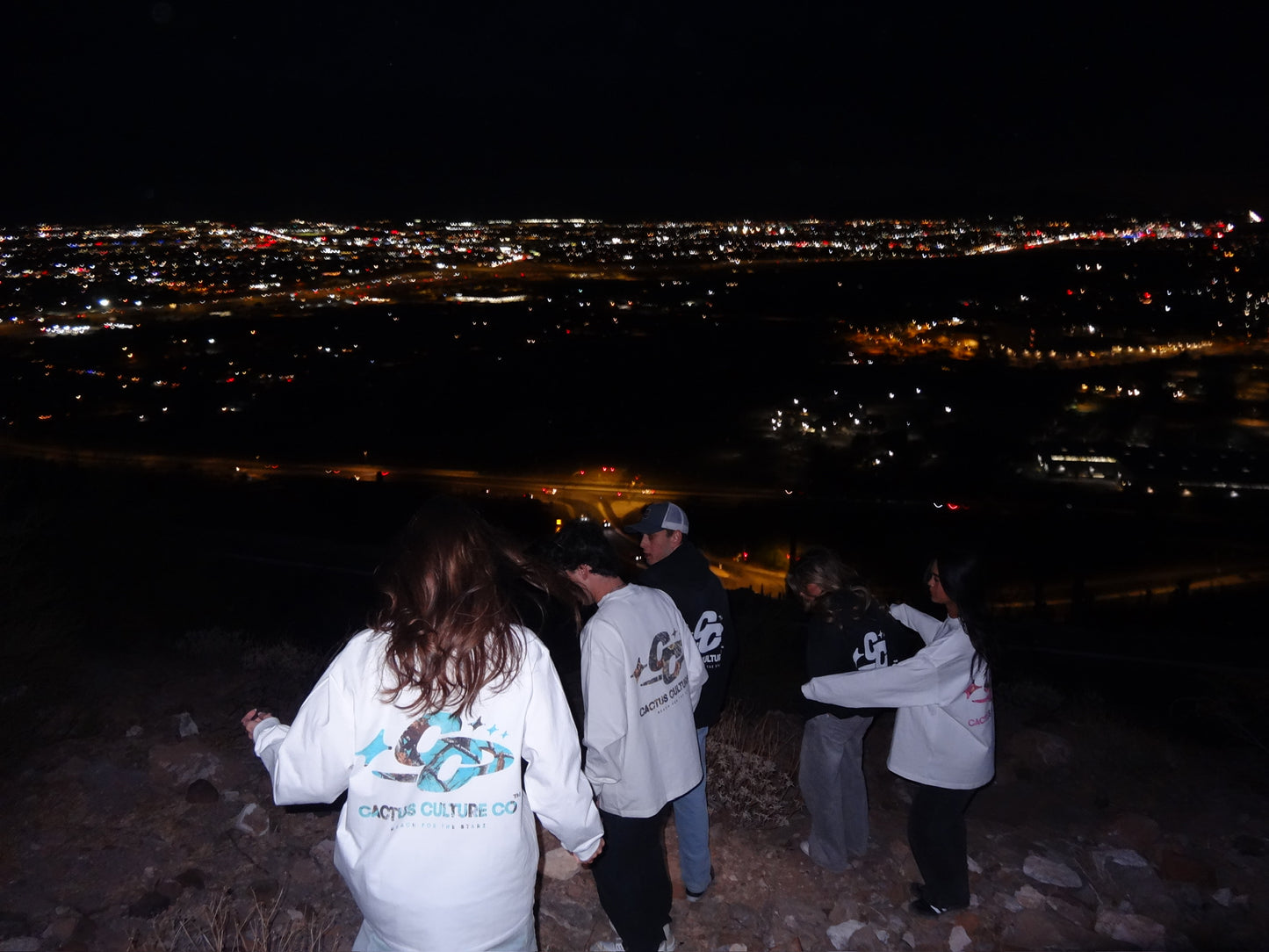 Reach for the Starz Blue Camo Long Sleeve